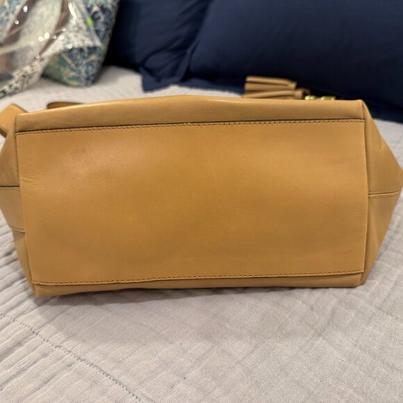 Coach Tan Leather Hobo Bag - Picture 8 of 9